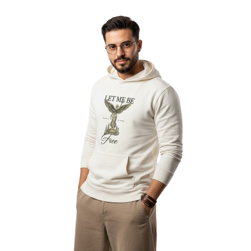 Sudadera LET ME BE FREE | (Multicolor)