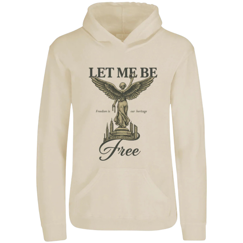 Sudadera LET ME BE FREE | (Multicolor)